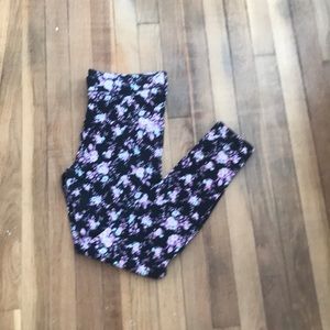 Floral Print Leggings